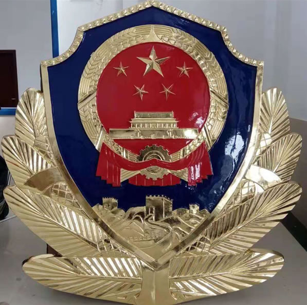 警徽安裝設(shè)計中的細節(jié)考量